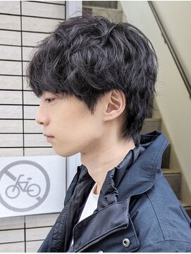 ゴーズゴードットビー 吉祥寺(go s go .b) 【gosgo近藤】アッシュブラック/ショートウルフ/ソフトツイスト