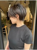 丸みショート/くびれヘア/美髪[横浜駅]