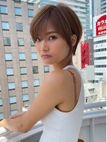 シー バイ ロンド 新宿(Sea by Lond)&nbsp;イメチェン×美髪[外はねボブ/ボブ/グレージュ]