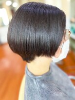 アークスヘアー 20代30代40代髪質改善カラーアッシュブラウン小顔ショート艶感