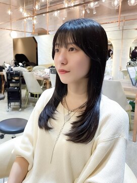 ロンド エスポワール 錦糸町(Lond espoir) 【momoka】韓国レイヤーカット顔周りくびれシアーカラー髪質改善
