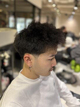 フランクスバーバーザスタンド(Frank’s barber the stand) メンズスタイルT