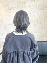 ヴァン カウンシル 川口店(VAN COUNCIL)&nbsp;シルバーブルー×レイヤーカット【東川口　白髪染め】