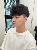 サーフカール/スパイキーショート/ブルーブラック/名駅18