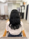 【Academy SALON E】ワンレンロングヘア