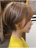 【30代/40代】ショートカット/インナー/フェイスフレーミング
