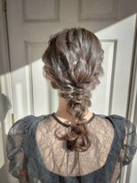 アロマ ヘアー ルーム 新宿3号店(AROMA hair room)&nbsp;大人ゆるふわアレンジ/華やかローポニー