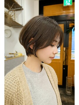 コポル(Copol) まわりと差がつく小顔ショート×アイスグレーラテ