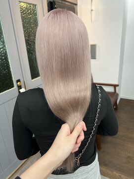 エゴル ナゴヤサカエ(ENGOL NAGOYA SAKAE) ハイトーンでもこの艶！髪質改善オススメです！