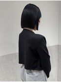 骨格に合わせたボブカット