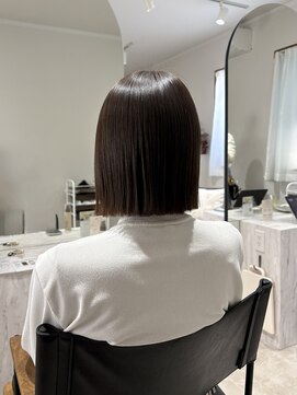 デビュー 沖縄泡瀬店(Debut) クラゲヘアー/小顔に見せるヘア/ココアベージュ/沖縄市