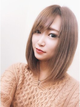 ヘアーメイク カイリー(HAIR MAKE kylie)の写真/オーガニックカラーをお手頃価格で☆実力派スタイリストが丁寧なカウンセリングから暗くなり過ぎない艶髪へ