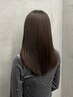 前髪髪質改善ストレート＋カット￥12650