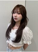 透明感カラー、くびれレイヤー