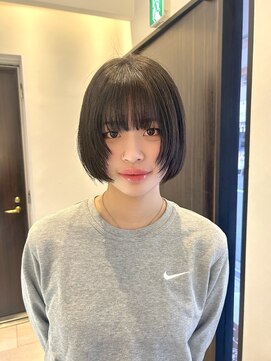 ジアン(GIEN) 顔まわりカット×ボブ@吉野