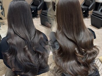 ジル(JILL)の写真/オリジナルレイヤーカットで可愛く華やかに見える盛れるバックショットに♪髪質改善で巻いても艶出ます!