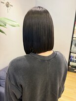 ジアン バイ ミルボン NU茶屋町+(GIEN by milbon)&nbsp;ボブ/切りっぱなしボブ/丸くならないボブ/大人ボブ/中谷