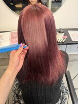 ラック 津田沼(LUCK)&nbsp;チェリーピンクダブルカラーインナーカラーケアブリーチ