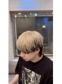 【アンブレラカラー×再現性抜群のメンズ万能マッシュウルフ】