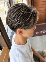 リドル ヘアー 駒生店(Riddle HAIR) メンズ白髪ぼかしハイライト