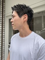 ワビ 本町店(wabi) ベリーショート×ニュアンスパーマ