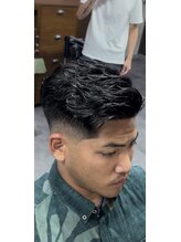 カットショップジョリー(CUT SHOP JOLLY) ミドルフェード+ベーシックパーマ