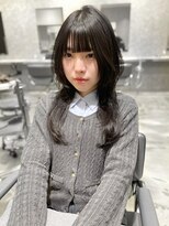ユーフォリア 新宿通り(Euphoria)&nbsp;【Euphoria erina】自然とくびれるハッシュカットグレーブラック