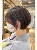 ひし形ショート/くびれショート/ショートボブ