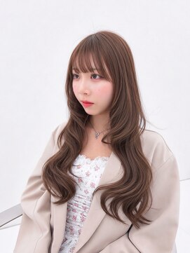 コア プラス 立川(COA PLUS) 透明感カラー髪質改善ダブルカラー韓国レイヤーカット前髪顔周り