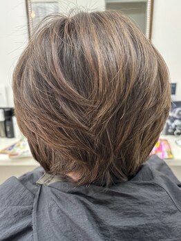 サツキ(SATUKI)の写真/白髪を生かしたカラーをご提案！今の自分を好きになれる白髪を楽しむ贅沢時間♪