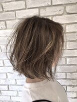 プライズ 表参道原宿店(prize)&nbsp;ハイライト×ハイベージュくびれミディ【表参道/原宿】