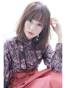 オウル(Owll) 大人レトロウエーブ[mignon]ウエット系ミディアム