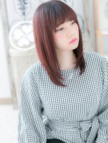 モッズヘア 上尾西口店(mod's hair) *mod's上尾*ボルドーが大人かわいい☆小顔セミディa!