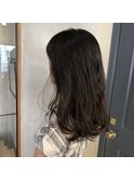 【carlm上川美幸】地毛風カラー×セミロング