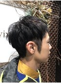 耳だしツーブロ