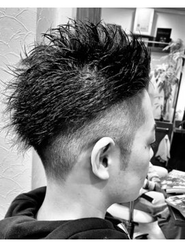 ベリーショートnba選手風 ベリショ Hommehair2nd櫻井 L オムヘアーツー Homme Hair 2 のヘアカタログ ホットペッパービューティー