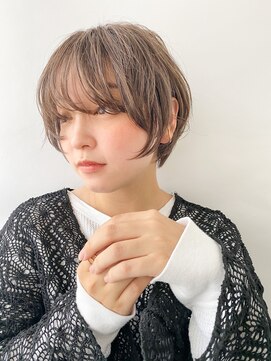 ヴェルダ 池袋店(verda) マニッシュショート×パープルベージュ◎yamamoto