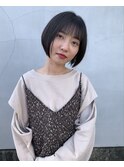 黒髪ボブ