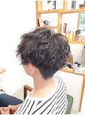 【harurara hair大分/明野】スパイラルパーマ×ツーブロック