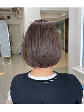 ファイブボックスヘアー 広島(five vox hair) シルバーグレージュ