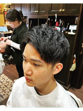 ヒロギンザ 浜松町店(HIRO GINZA) ツーブロック前あげ