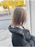 10代20代デザインカラー・シャドールーツカラー・グレージュ
