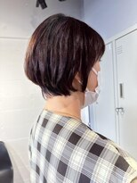 シェル 吉祥寺(shell)&nbsp;グレージュカラー/ボブウルフ/黒髪/ココアベージュ