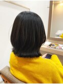 【くびれが可愛い◎】外ハネレイヤーボブ