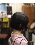ショートボブ
