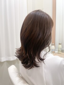 ゴカン(Gokan) 大人ガーリーチョコレートブラウン　モードミディアム/tsukasa