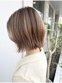 白髪ぼかしハイライト