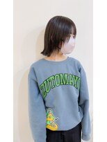 イオエ(ioe)&nbsp;前髪/アンブレラカラー/こなれミディ/イメチェン/ウェーブパーマ