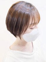 ヘアープロデュース ラピセット 松山(Lapset) 小顔補正立体カット×ショートボブ 10代20代30代40代50代
