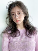 ローレン(LOREN)&nbsp;透明感髪質改善ベージュダブルカラーミルクティーグレージュ